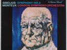 SIBELIUS: Symphony No. 2 Monteux RCA LIVING STEREO LSC-2342 Classic Records LP