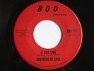 Brothers Of Soul Boo Records SOUL 1969 A Lifetime / You Better Believe It VG+