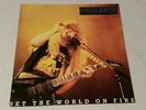 Megadeth Set the World on Fire scarce 1988