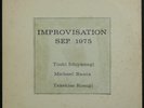 #Toshi Ichiyanagi/Takehisa Kosugi/Michael Ranta- Improvisation ISKRA og LISTEN#