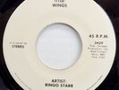RINGO STARR Wings ATLANTIC PROMO 45 BEATLES 