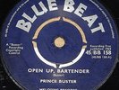 PRINCE BUSTER   OPEN UP BARTENDER b/w ENJOY IT   UK BLUE BEAT SKA 7