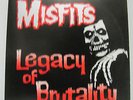 MISFITS - LEGACY OF BRUTALITY LP 1989 US PRESS PLAN 9 DANZIG SAMHAIN BLAG FLAG