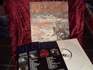NECROS CONQUEST FOR DEATH LP & INSERT NEW BONUS TRACKS SEX DRIVE I.Q. 32 PROCESS
