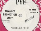 RARE ORIG UK NORTHERN SOUL 45 - KENNY BERNARD - WHAT LOVE BRINGS - PYE (DEMO)