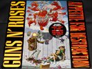 GUNS N’ ROSES - APPETITE FOR DESTRUCTION  1987 GEFFEN WX 125 ROBOT SL & INNER NM
