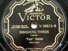 Fats Waller (piano solos): Smashing Thirds / My Feelings Are Hurt (78 rpm)