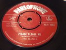 THE BEATLES PLEASE PLEASE ME ORIGINAL RED LABEL UK 45 NR MINT
