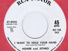 Homer & Jethro 45 I Want To Hold Your Hand 1964 NM Beatles Related RCA 47-8345