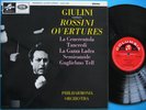 Columbia SAX 2560 ED1 Rossini Overtures Carlo Maria Giulini NM