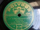 78RPM 78t La MÔME PIAF 524300 Le contrebandier et Ne m'écris pas