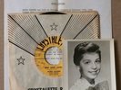 DODIE STEVENS Pink Shoe Laces with PROMO PICTURE & LETTER CRYSTALETTE 45 SIGNED
