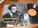 LXT 5259 ED1 NO STEREO Khachaturian violin concerto Ricci RARE RECORD NM