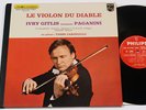 PAGANINI VIOLIN DIABLE DEVIL GITLIS ORIGINAL PHILIPS STEREO FRANCE NM+