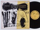 BUD POWELL Piano Interpretations NORGRAN LP mono dsm cover