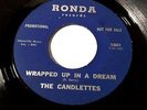 THE CANDLETTES - Moments To Remember / Wrapped In Dream (Rare Doo Wop 45) Ronda