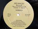 NIMBISS-PARADISE /MELODIES OF LOVE ON SHY-BACKE RARE PRIVATE MODERN SOUL 12