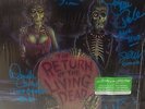 Return Of The Living Dead vinyl lp horror soundtrack SIGNED Acid Green Cramps