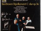 BEETHOVEN: Tripelkonzert Oistrakh, Rostropovich EMI Germany Richter LP NM violin