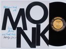 THELONIOUS MONK WITH SONNY ROLLINS & FRANK FOSTER Monk PRESTIGE OJC-016 LP VG++