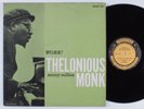 THELONIOUS MONK & SONNY ROLLINS Work  PRESTIGE LP mono promo