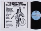 NEW YORK BASS VIOLIN CHOIR Self Titled STRATA-EAST SES 8003 LP VG++