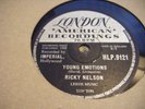 RICKY NELSON* YOUNG EMOTIONS / RIGHT BY MY SIDE*EX