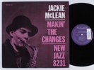 JACKIE MCLEAN Making The Changes NEW JAZZ OJC-197 LP VG++