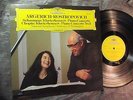 ARGERICH & ROSTROPOVICH Piano Concertos SCHUMANN & CHOPIN No.2 DGG STEREO MINT-