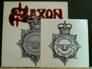 SAXON  Strong Arm Of The Law  LP  with patch   A1/B1 matrix    NEAR-MINT