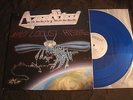 Agent Steel - Mad Locust Rising - 1986 Blue Vinyl 12'' Lp./ Hard Rock Metal