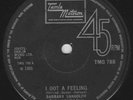 BARBARA RANDOLPH - I GOT A FEELING - UK MOTOWN