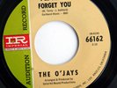 HEAR O'Jays 45 I'll Never Forget You IMPERIAL 66162 EX promo northern soul R&B