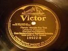 JAZZ COON SANDERS ORCH Flamin' Mamie / Roll 'Em Girls-J.SHILKRET VICTOR 19922 E+