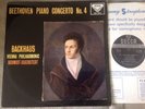 SXL2010, WILHELM BACKHAUS, BEETHOVEN PIANO CONCERTO NO 4. VPO, Decca WBg