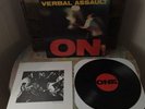 Verbal Assault ON EP RARE 1ST PRESS 1989 vinyl Minor Threat Uniform Choice Judge
