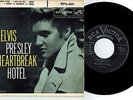 MFD IN CANADA GREY LABEL EPA 821 45 RPM ELVIS PRESLEY : HEARTBREAK HOTEL