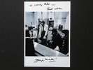 George martin signed photograph to, lovely Rita. (Beatles)