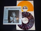 rolling stones  get your rocks off  splatter & yellow vinyl  mushroom  tmoq rare