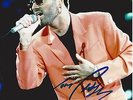 GEORGE MICHAEL AUTOGRAPH HAND SIGNED 8