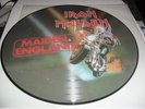 IRON MAIDEN -MAIDEN ENGLAND- AWESOME RARE LTD PICTURE LP PRO EMI UK METALLICA
