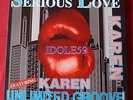 Karen Cheryl and unlimited groove, serious love, Maxi Vinyl