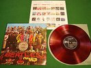 Beatles Sgt. Peppers Japan LP von 1967 red wax rotes vinyl Odeon OP-8163