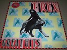 T REX Great Hits + MARC BOLAN Poster, LP, EMI BLN5003, A1 B1 Original 1973 - EX+