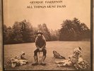 George Harrison All Things Must Pass Box Set 3 Lp Vinyl With Poster (EX) 1970