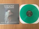 VISAGE DEMONS TO DIAMONDS GREEN VINYL LP LIMITED EDITION RARE STEVE STRANGE