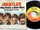 45 RPM The Beatles - All You Need Is Love/You'r a Rich Man APPLE 5964 NM + Pic