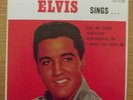 Elvis Presley-Sings-Kiss me quick Australian pressing EP picture sleeve