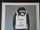 Banksy laugh now DJ DM  art cover