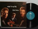EDDIE COCHRAN 1957 ORIGINAL ROCK N ROLL LP SINGIN' TO MY BABY VG+ NR VPI